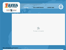 Tablet Screenshot of ams-service.fr